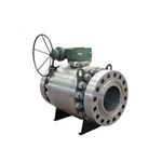 Flanged 2 Piece Body Ball Valve Trunnion Mounted ANSI CLASS 150-900