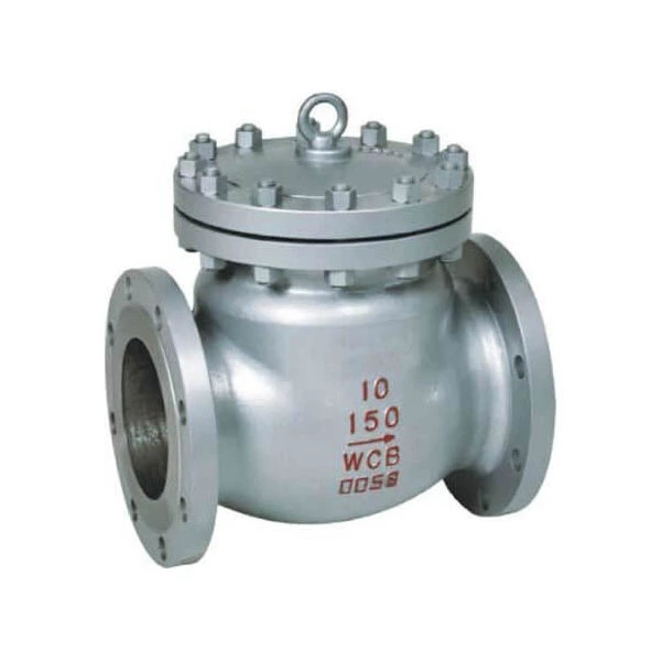 Non Return Stainless Steel Swing Check Valve , Quiet Hydraulic Check Valve