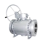 Side Entry Trunnion Ball Valve , Anti Static Two Piece Ball Valve For Industrial