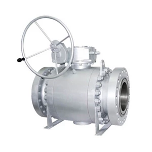 Side Entry Trunnion Ball Valve , Anti Static Two Piece Ball Valve For Industrial