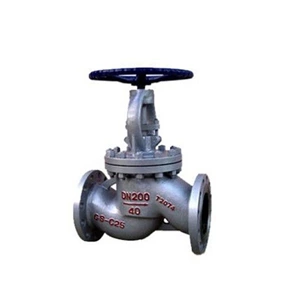 J41H Carbon Steel Stainless Steel Globe Valve , Flange Connection Threaded Globe Valve