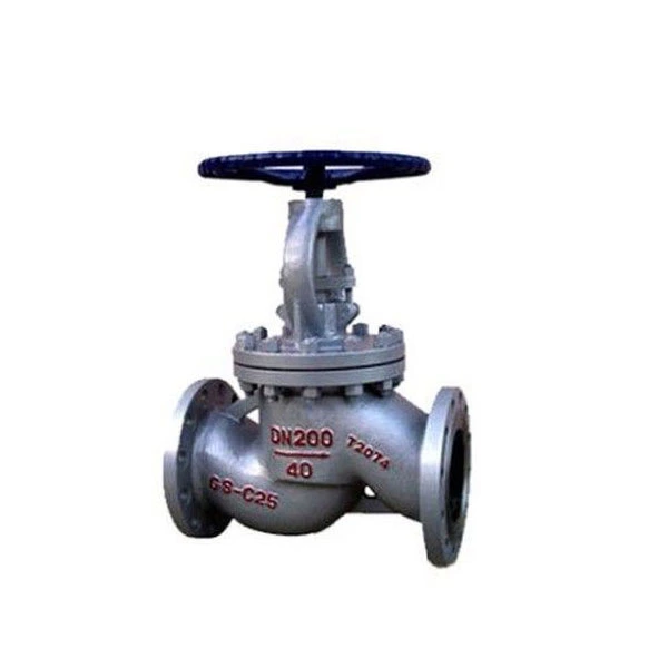 J41H Carbon Steel Stainless Steel Globe Valve , Flange Connection Threaded Globe Valve