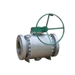 Trunnion Mounted Soft Seated Ball Valve , Blowout Proof Stem Ball Valve