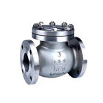 Flange End Cast Steel Swing Type Check Valve 150LB Pressure BS1868 Design