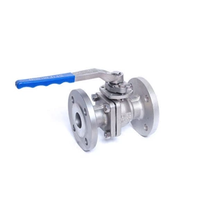 PN16 Stainless Steel Flanged Ball Valve DN50 Handle SS304 SS316 WCB