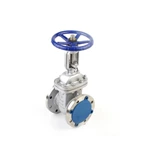 Stainless Steel Wedge Gate Valve Flanged With Straight - Through Type