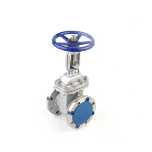 Stainless Steel Wedge Gate Valve Flanged With Straight - Through Type