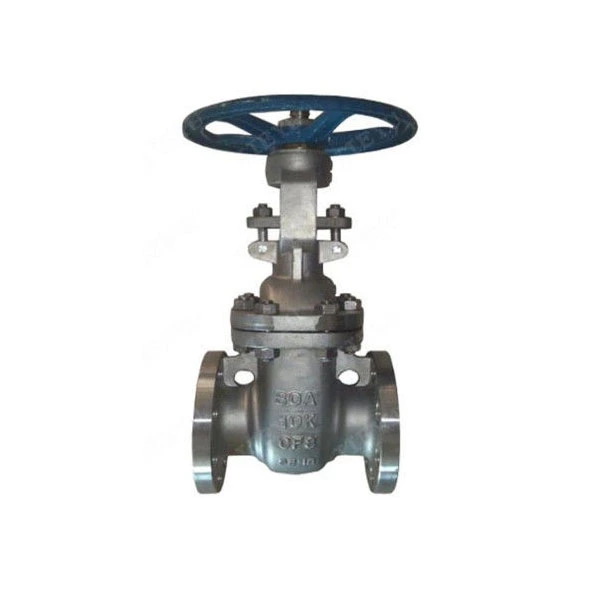 JIS 10k 80A Stainless Steel Gate Valve , CF8 Rising Stem Gate Valve