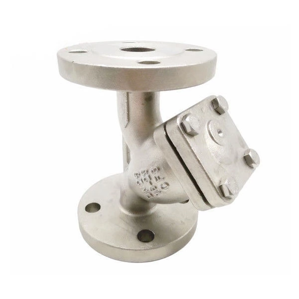 Casting Y Type Strainer Y Filter 2 Inch GB / ANSI Standard For Pipeline