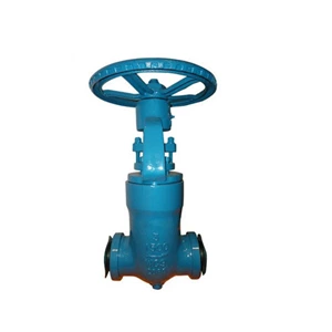 Cast Steel Wc6 Resilient Wedge Gate Valve , Bolted Bonnet Gate Valve For Water