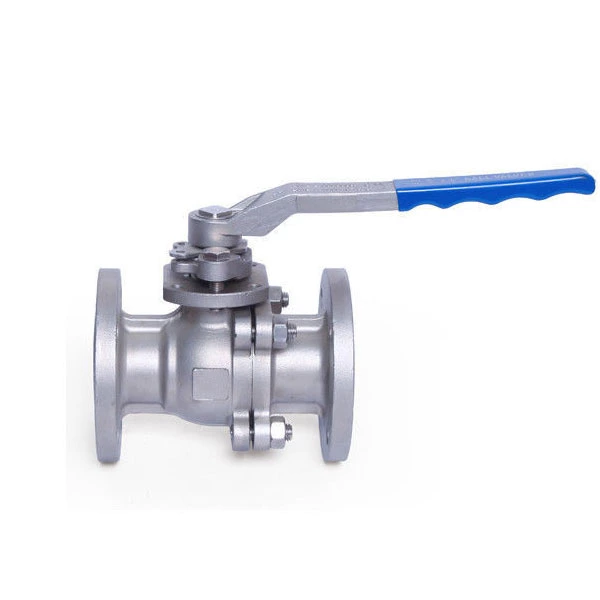 ANSI Industrial Flanged Ball Valve Split Body Stainless Steel Floating Class 150