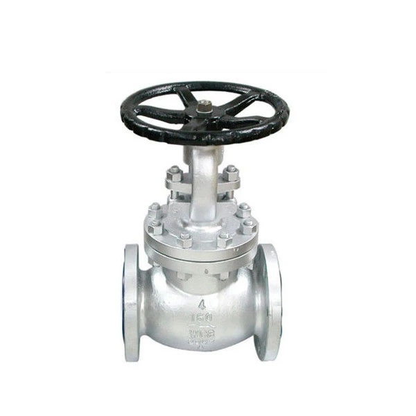 JIS 10K 20K 40K RF Straight Pattern Globe Valves Stainless Steel Material