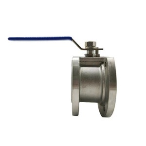 1pc Handle Wafer Flanged Ball Valve PTFE PPL Seat Italy Ball Valve Normal Pressure