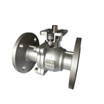 Electric Actuator Direct Mounting SS Ball Valve Flange Type Nominal Size DN50 ~ DN200