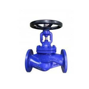 API EN Cast Steel Globe Valve PN16 - PN160 Pressure Blue Color High Performance