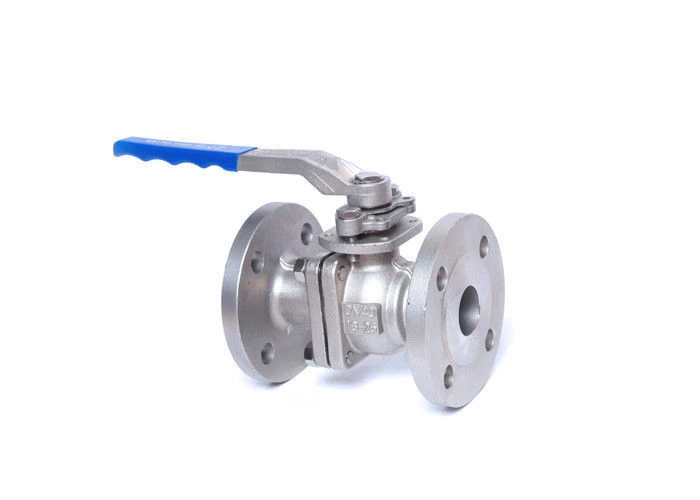 PN16 Stainless Steel Flanged Ball Valve DN50 Handle SS304 SS316 WCB