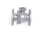 JIS 10K SCS14 Stainless Steel Ball Valve , Full Port Control Valve DN50