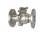 PN16 High Mounting Pad 2PC Full Port Ball Valve , Floating CF8 DN50 Ball Valve