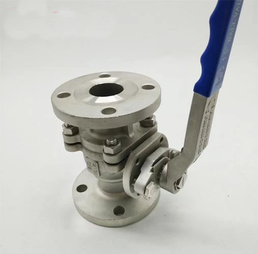 High Pressure 2 Piece Ball Valve Manual JIS 20K CF8 Stainless Steel Material For Gas 0