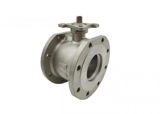 High Platform CF8 SS304 DN50 Italy Wafer 1 Piece Ball Valve Driving by Actuators 0
