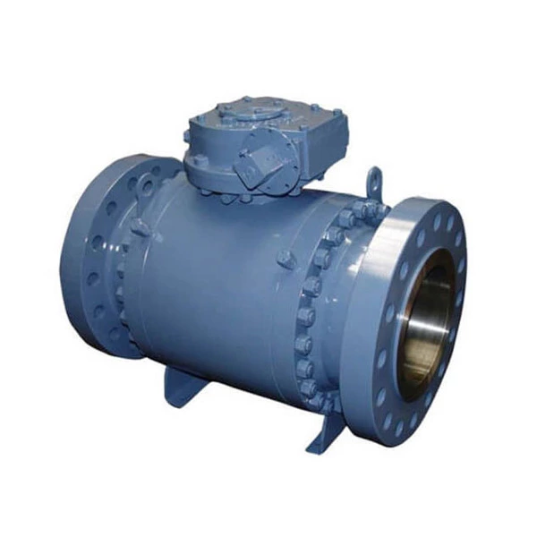 Oil And Gas Soft Seated Ball Valve , Trunnion Mounted Valve DN15~DN150