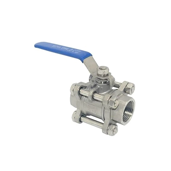 1000 PSI Ball Valves, ASTM A351 CF8, 1 IN, DN25, NPT, Lever