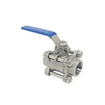 1000 PSI Ball Valves, ASTM A351 CF8, 1 IN, DN25, NPT, Lever