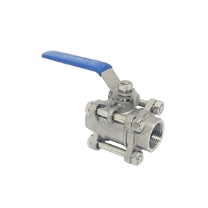 1000 PSI Ball Valves, ASTM A351 CF8, 1 IN, DN25, NPT, Lever