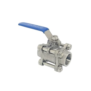 1000 PSI Ball Valves, ASTM A351 CF8, 1 IN, DN25, NPT, Lever