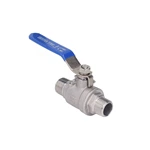 1000 WOG Ball Valve, 2 Piece, 1/2 Inch, DN15, MNPT*FNPT Ends