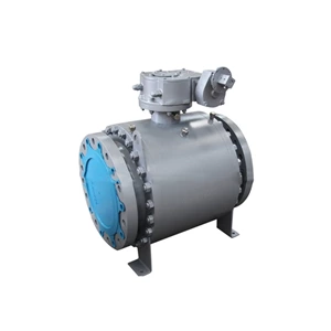 3-piece Fixed Ball Valve, API 6D, ASTM A105N, 16 Inch, CL600