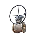 Aluminum Bronze Floating Ball Valve, C95800, DN200, PN40, RF