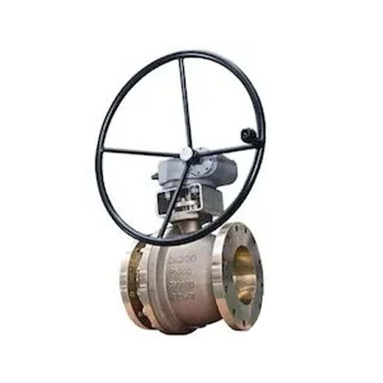 Aluminum Bronze Floating Ball Valve, C95800, DN200, PN40, RF