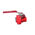 ASTM A105 Oilfield Ball Valve, 2 Inch, 5000 PSI, NPT, BB, FP