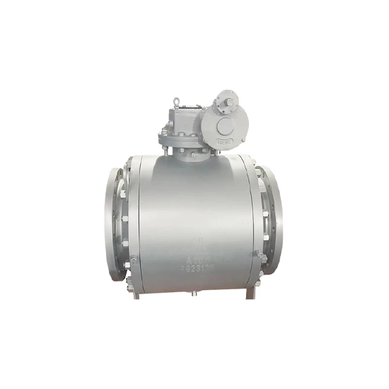 ASTM A105 Trunnion Ball Valves, API 6D, 14 Inch, 300 LB, RF