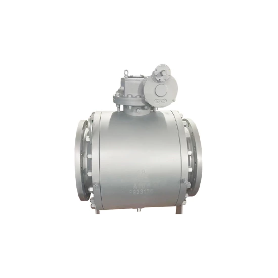 ASTM A105 Trunnion Ball Valves, API 6D, 14 Inch, 300 LB, RF