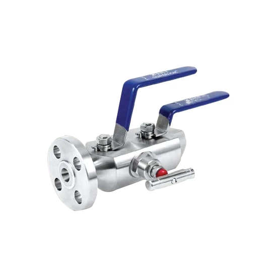ASTM A182 F316L DBB Ball Valve, API 6D, RF*FNPT, Customized