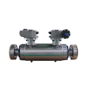 ASTM A182 F51 DBB Ball Valve, API 6D, 12*10 IN, CL1500, RTJ