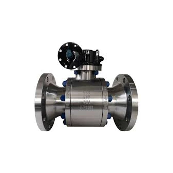 ASTM A182 F51 Trunnion Ball Valve, API 6D, 6 * 4 Inch, CL150