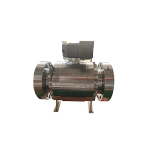 ASTM A182 F51 Trunnion Ball Valves, API 6D, 12 Inch, 1500 LB