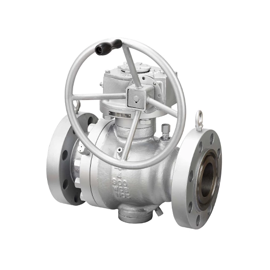 ASTM A216 WCB Trunnion Ball Valve, API 6D, 6 IN, CL600, RF