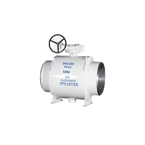 ASTM A350 LF2 Ball Valve, API 6D, DN1400, PN25, 56 IN, BW