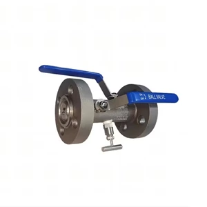 ASTM A350 LF2 DBB Ball Valve, API 6D, 1 Inch, 1500 LB, RTJ