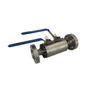 ASTM A350 LF2 DBB Ball Valves, API 6D, 1/2 IN, CL1500, Lever