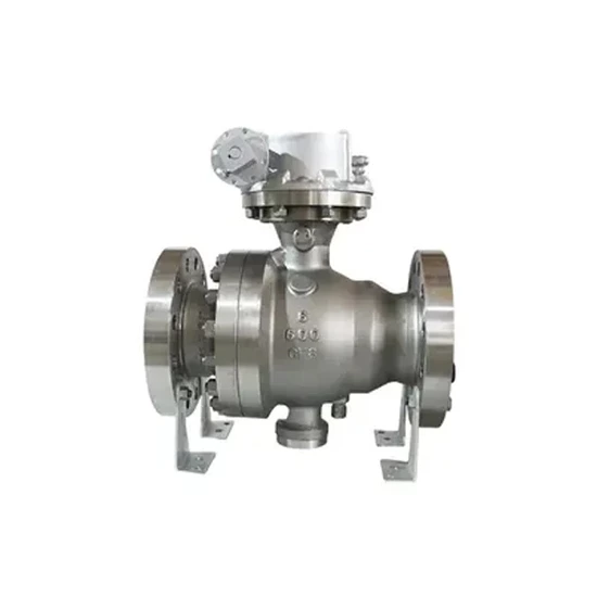 ASTM A351 CF8 Trunnion Ball Valve, API 6D, 8 IN, 600 LB, RF