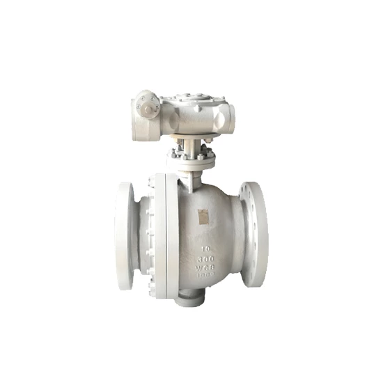 ASTM A351 CF8 Trunnion Ball Valves, API 6D, 2PC, DN250, PN40