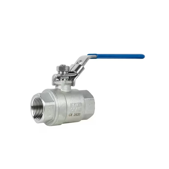 ASTM A351 CF8M Ball Valve, 2-3/8 IN, 3600 PSI, FP, NPT, 8RD