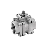 ASTM A351 CF8M Ball Valve, ASME B16.34, 2000 WOG, Full Port