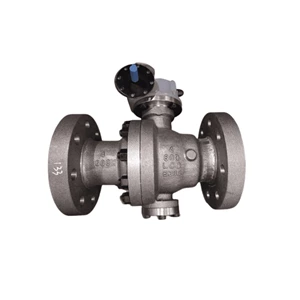 ASTM A494 CU5MCuC Trunnion Ball Valve, API 6D, 4*3 IN, CL600