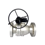 ASTM A890 4A Trunnion Ball Valve, API 6D, 6 * 4 Inch, 150 LB